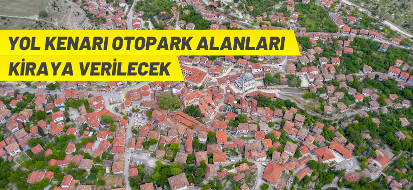 Otopark alanları kiraya verilecek