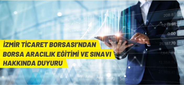 Borsa aracılık eğitimi ve sınavına ilişkin duyuru