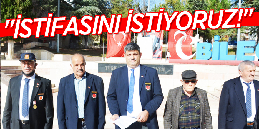 "İSTİFASINI İSTİYORUZ!"