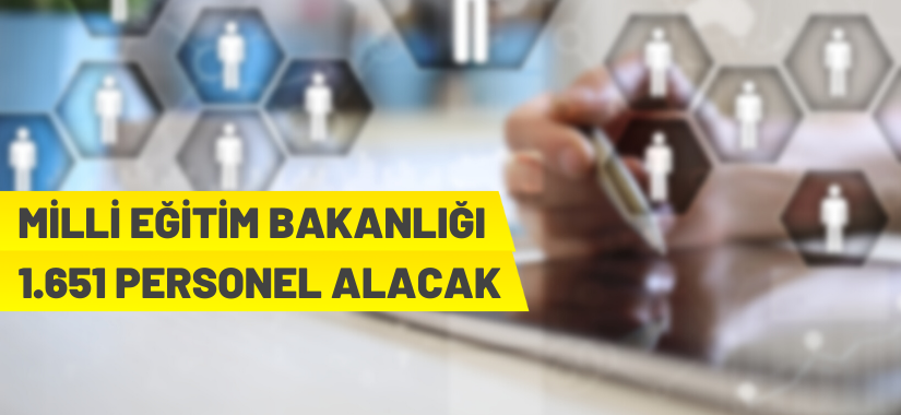 Milli Eğitim Bakanlığı personel alacak