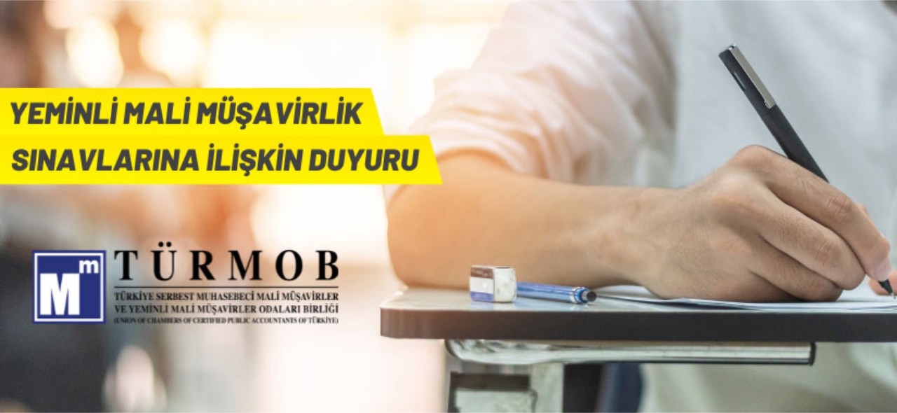 Yeminli mali müşavirlik sınav tarihleri belli oldu