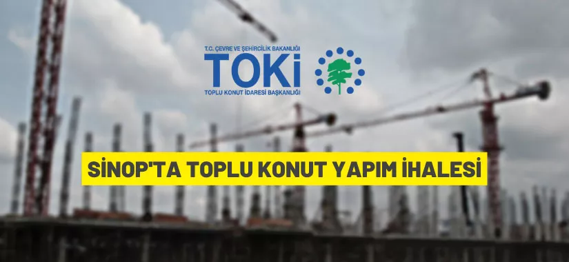 TOKİ'den toplu konut yapım ihalesi