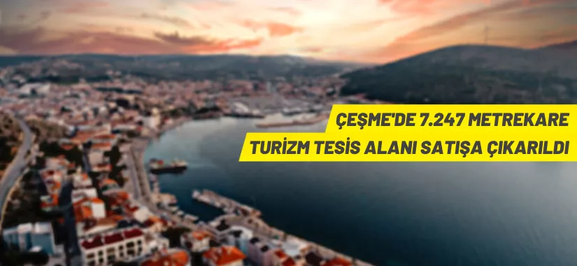 Turizm arsası satış ihalesi