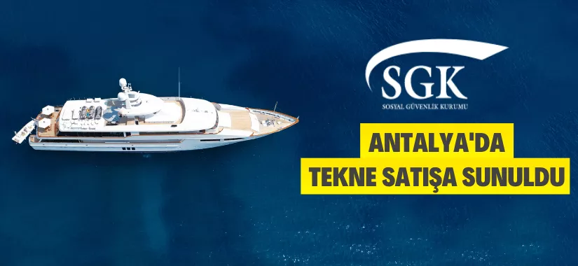 Tekne Satışa Sunuldu