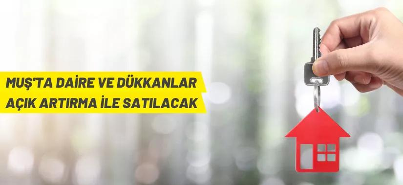 Dükkanlar ihaleyle satılacak