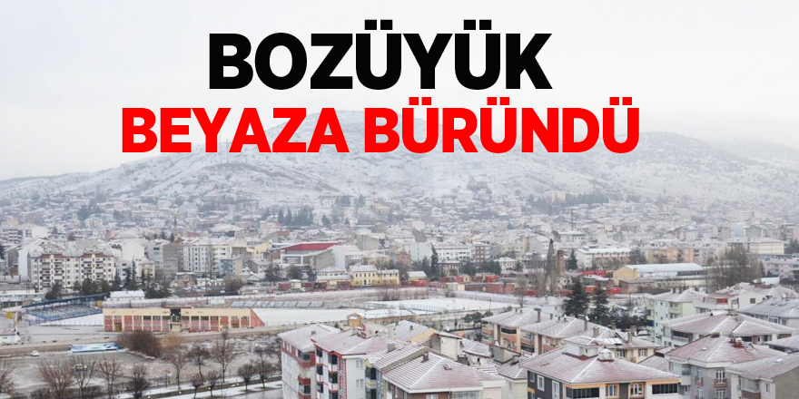 Bozüyük Beyaza Büründü