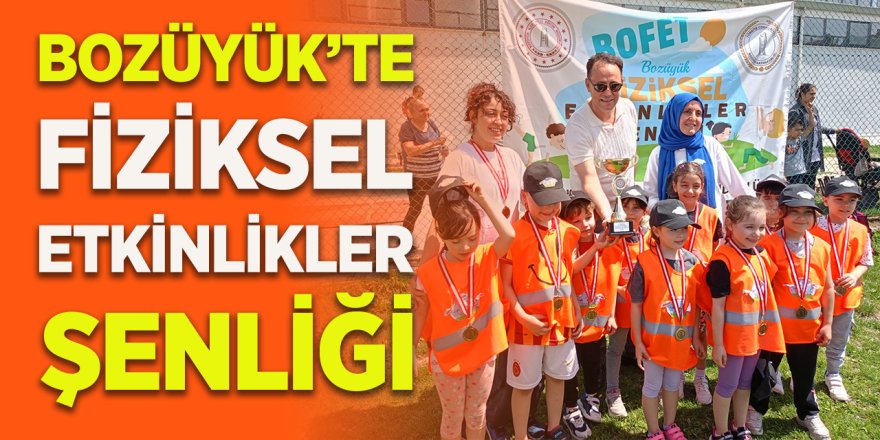 Bozüyük'te Fiziksel Etkinlikler Şenliği