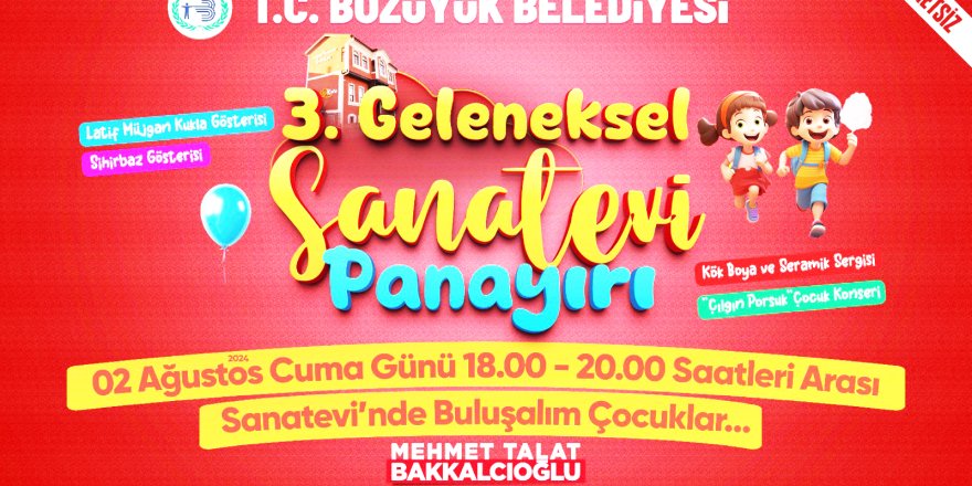 Bozüyük'te Sanatevi Panayırı Başlıyor