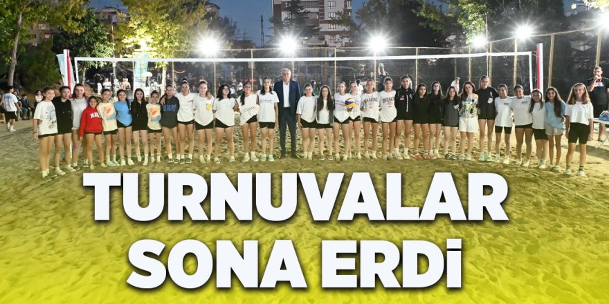 Turnuvalar Sona Erdi