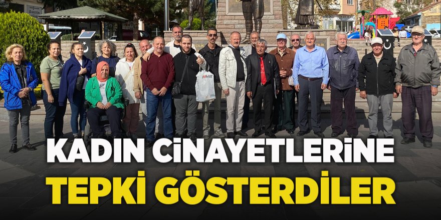 Kadın Cinayetlerine Tepki Gösterdiler