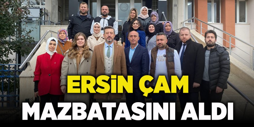 Ersin Çam Mazbatasını Aldı