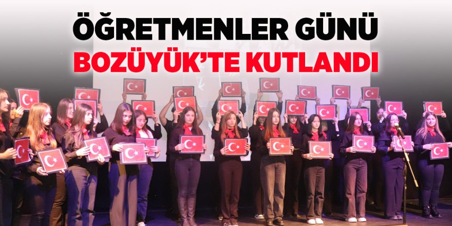 Öğretmenler Günü Bozüyük'te Kutlandı