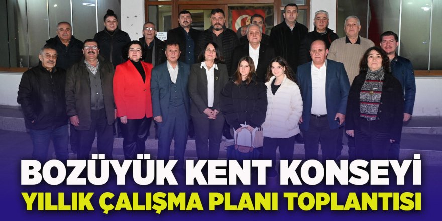 Kent Konseyi Yıllık Çalışma Planı Toplantısı