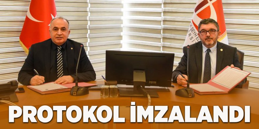 Protokol İmzalandı